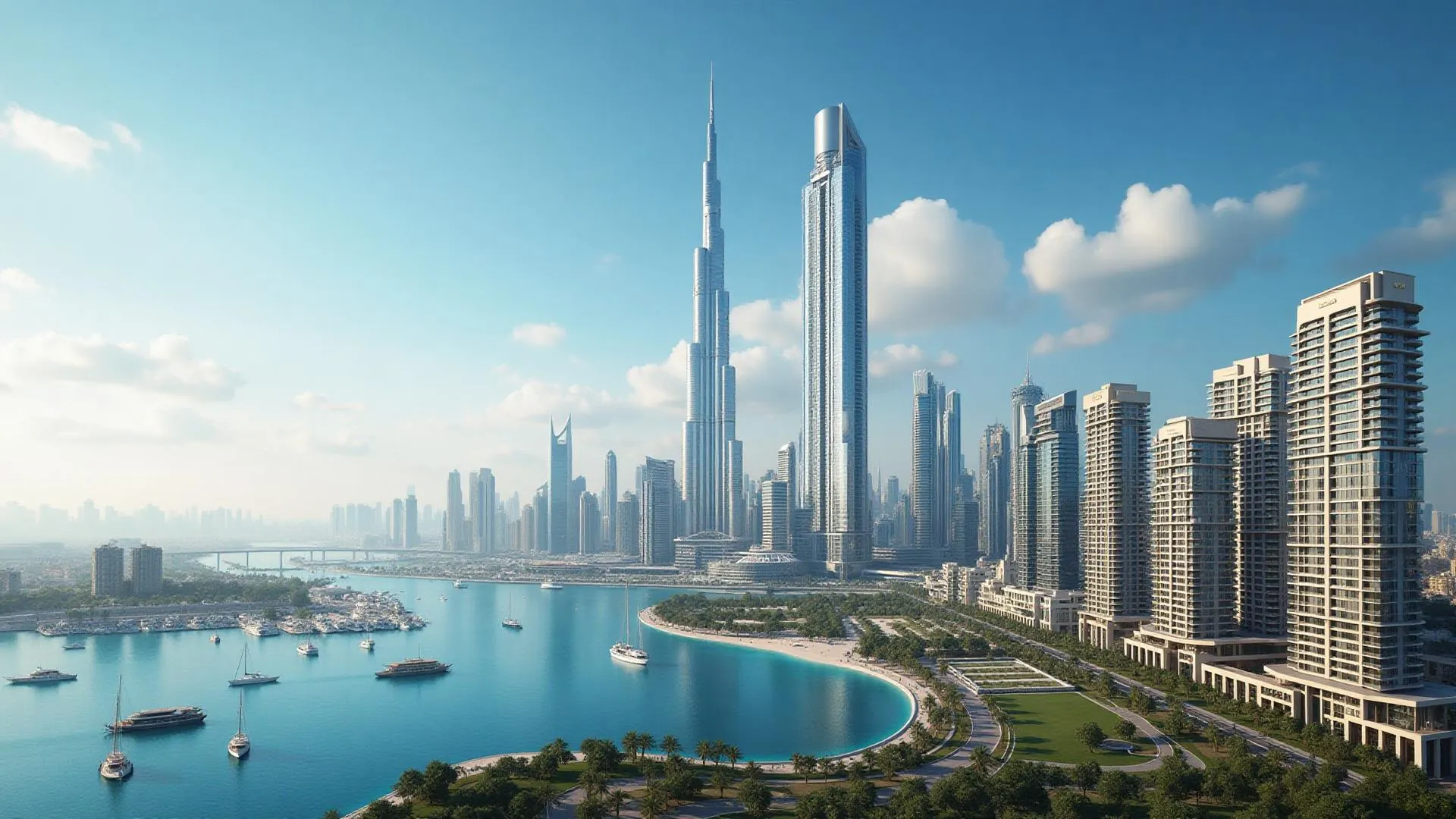 Where to Invest in Dubai for the Best ROI and Property Growth - Dubai Property Investment ROI Guide Best Areas Downtown Marina Creek Harbour Furnishing Packages