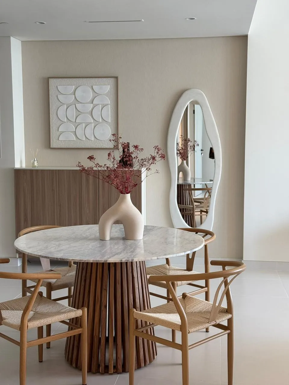 Palace Emaar Beachfront Interior Detail 2 Bedroom Apartment Furnishing Dubai Marina Downtown Japandi Style Package